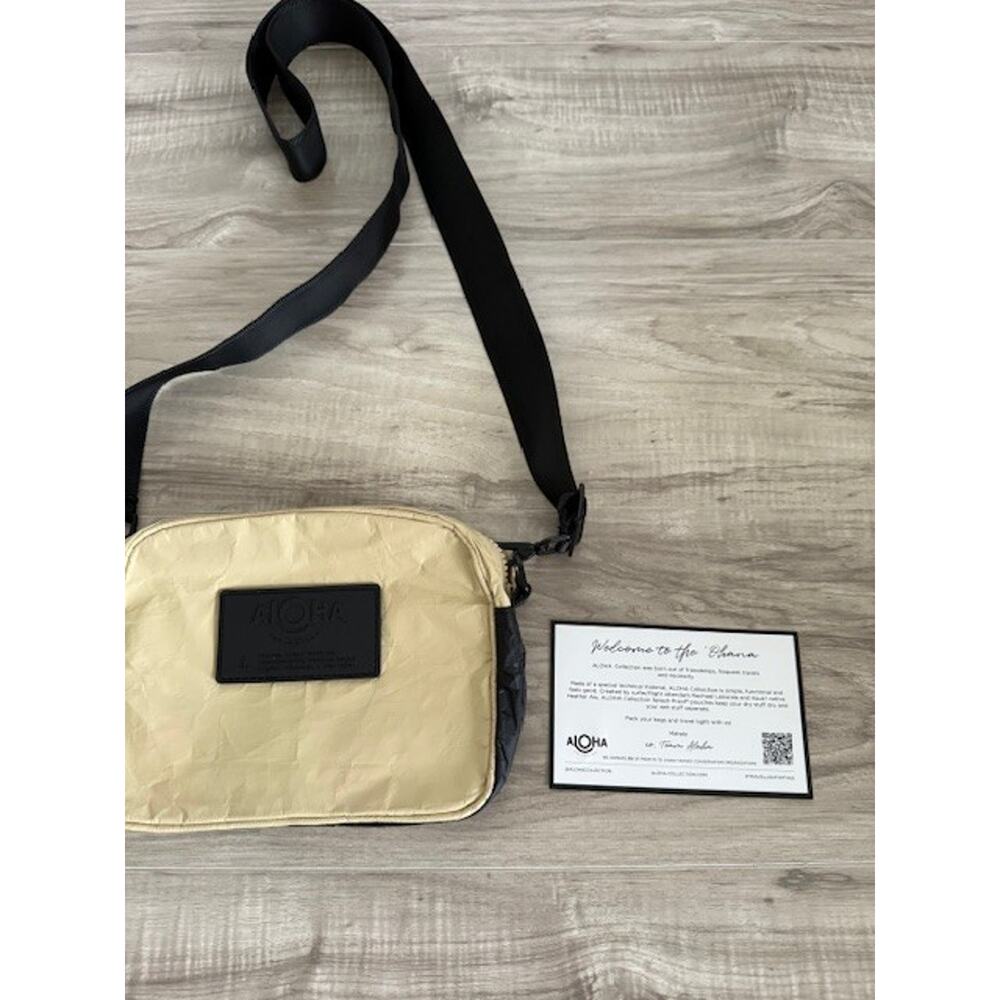 NWOT Aloha Collection LeTour Black on Dune Crossbody/Shoulder Bag - Picture 3 of 9